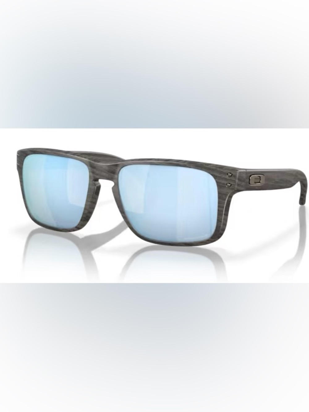 Oakley Holbrook™ Woodgrain Prizm Deep Water Polarized Sunglasses
